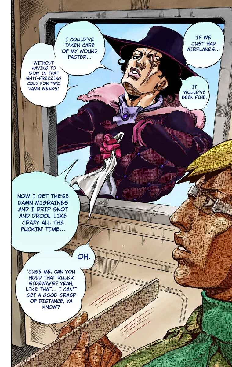 JoJo no Kimyou na Bouken: Part 7 - Steel Ball Run Color-ban Chapter 60 - Page 19