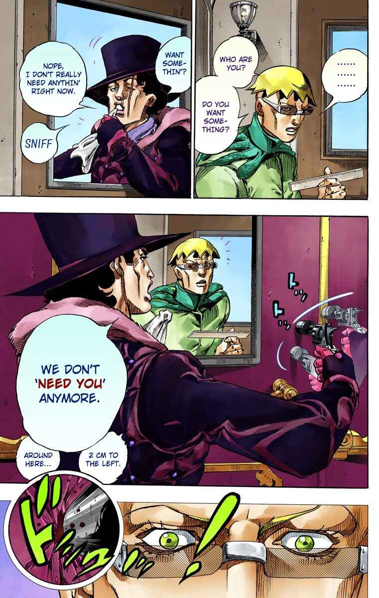 JoJo no Kimyou na Bouken: Part 7 - Steel Ball Run Color-ban Chapter 60 - Page 20