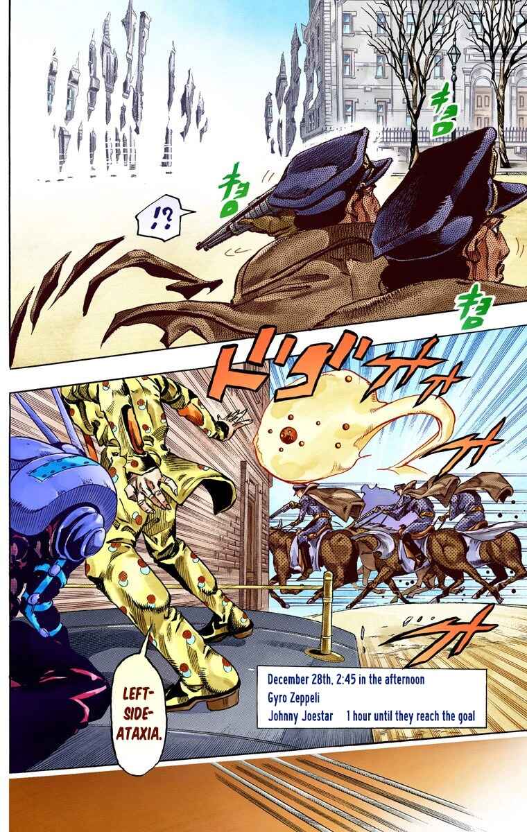 JoJo no Kimyou na Bouken: Part 7 - Steel Ball Run Color-ban Chapter 60 - Page 38