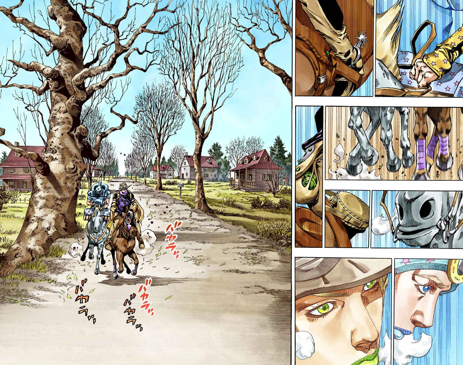 JoJo no Kimyou na Bouken: Part 7 - Steel Ball Run Color-ban Chapter 60 - Page 4