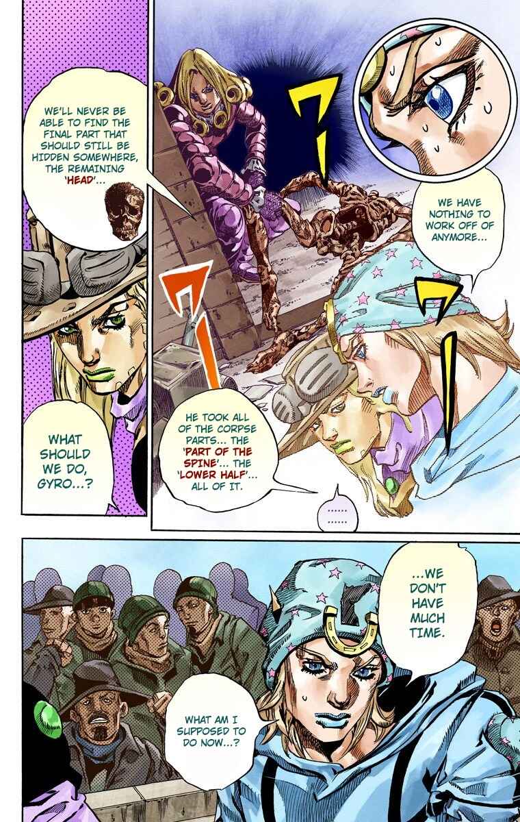 JoJo no Kimyou na Bouken: Part 7 - Steel Ball Run Color-ban Chapter 60 - Page 6