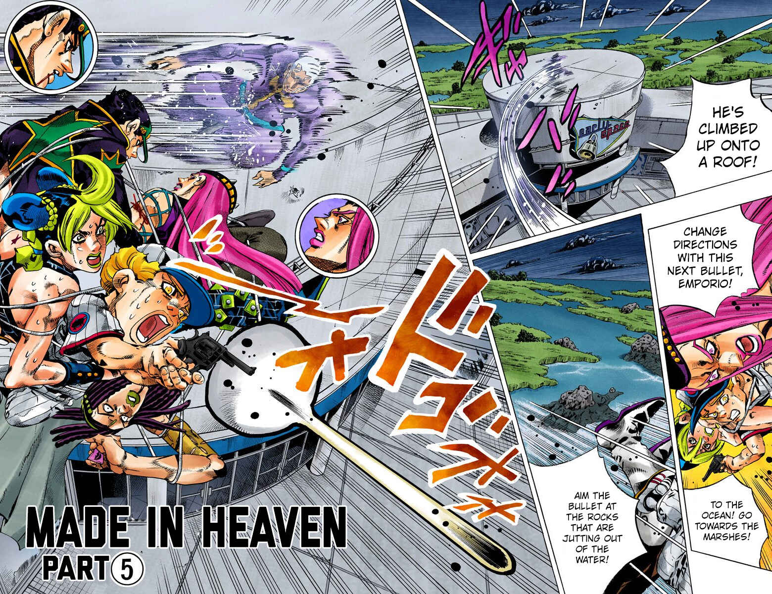 JoJo no Kimyou na Bouken: Part 6 - Stone Ocean Color-ban Chapter 153 - Page 2