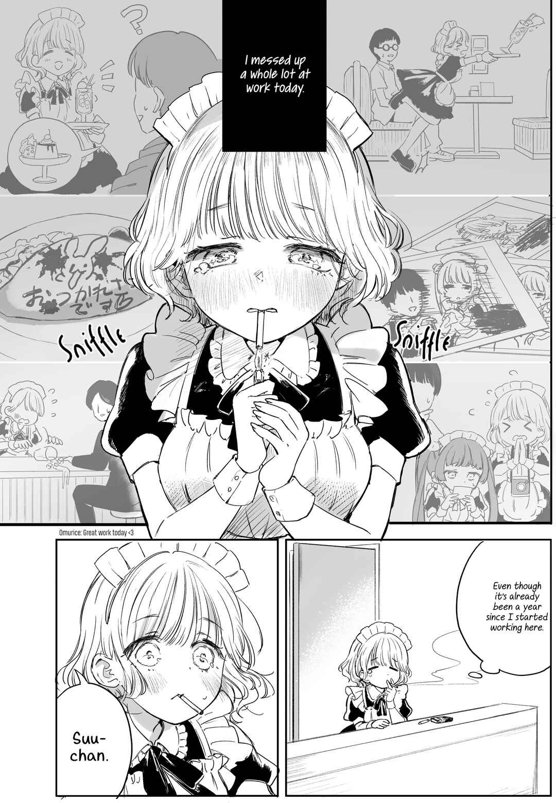 Akogare no Maid-san wa Tobacco ga Niau (Pre-Serialization) Chapter 3 - Page 1