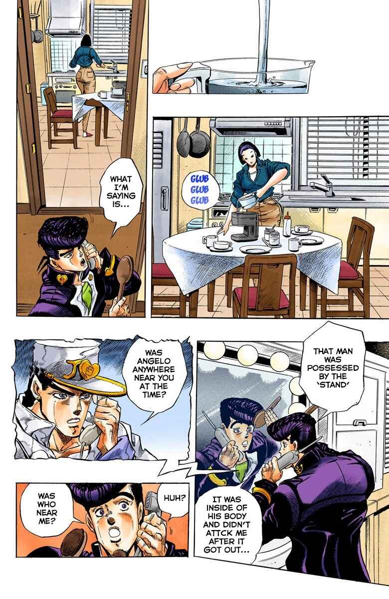 JoJo no Kimyou na Bouken: Part 4 - Diamond wa Kudakenai Color-ban Chapter 4 - Page 13