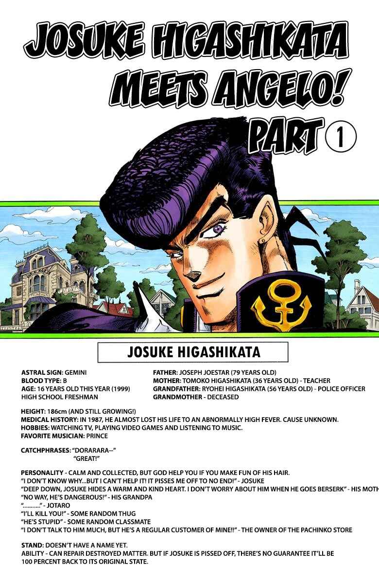 JoJo no Kimyou na Bouken: Part 4 - Diamond wa Kudakenai Color-ban Chapter 4 - Page 2