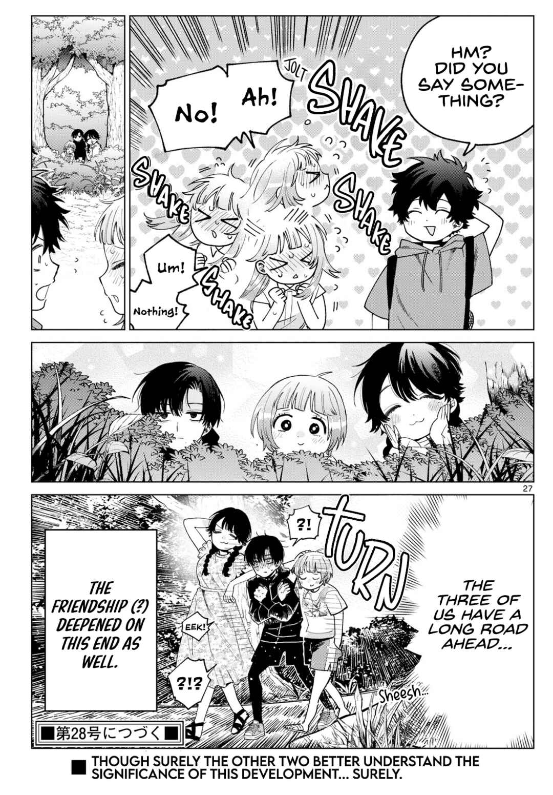 Momose Akira no Hatsukoi Hatan-chuu. Chapter 40 - Page 27