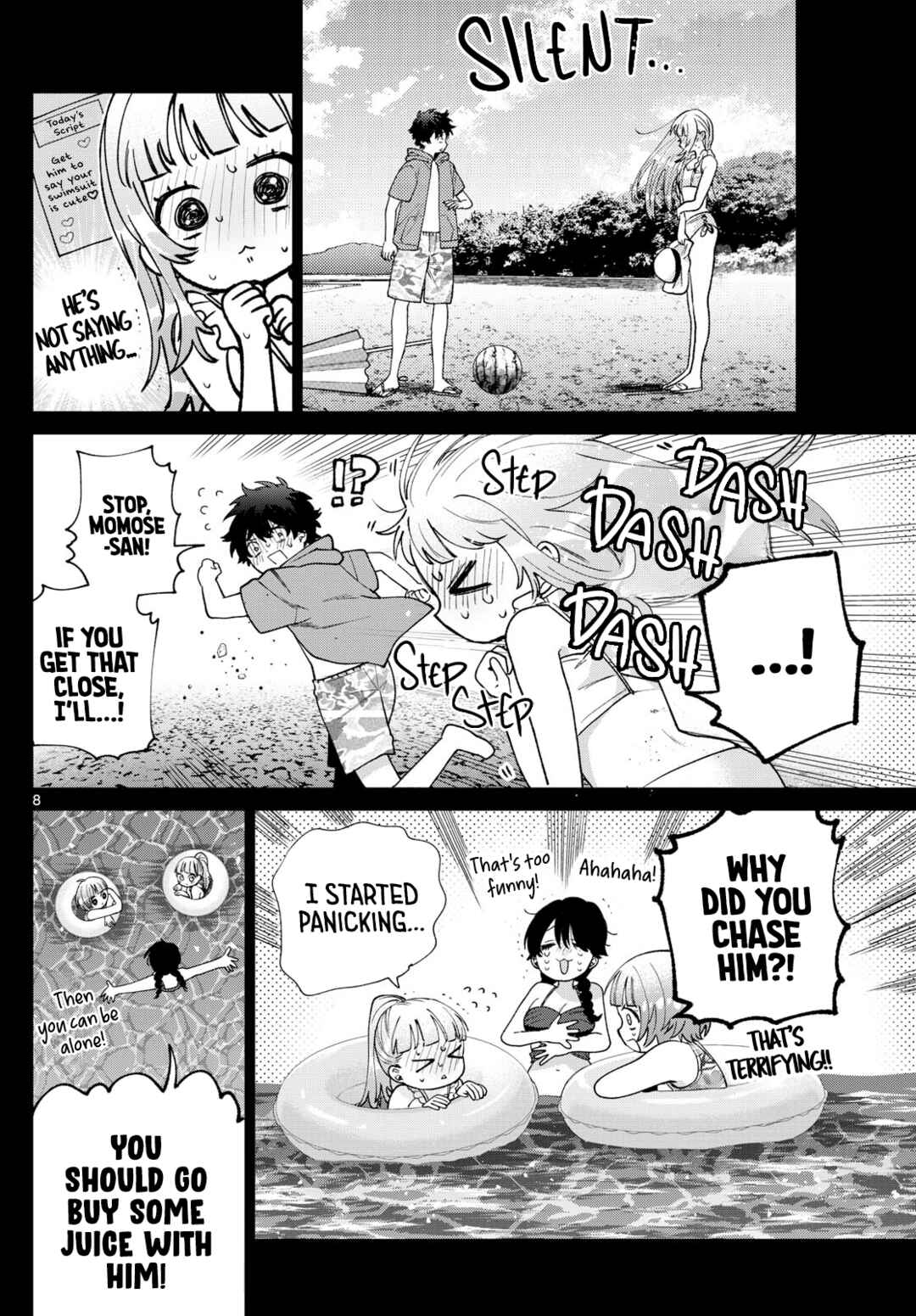 Momose Akira no Hatsukoi Hatan-chuu. Chapter 40 - Page 8