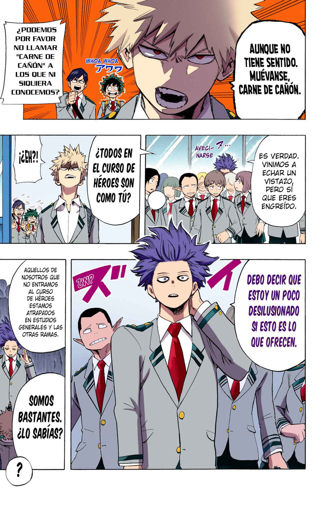 Boku no Hero Academia (Official Colored) Chapter 23 - Page 10