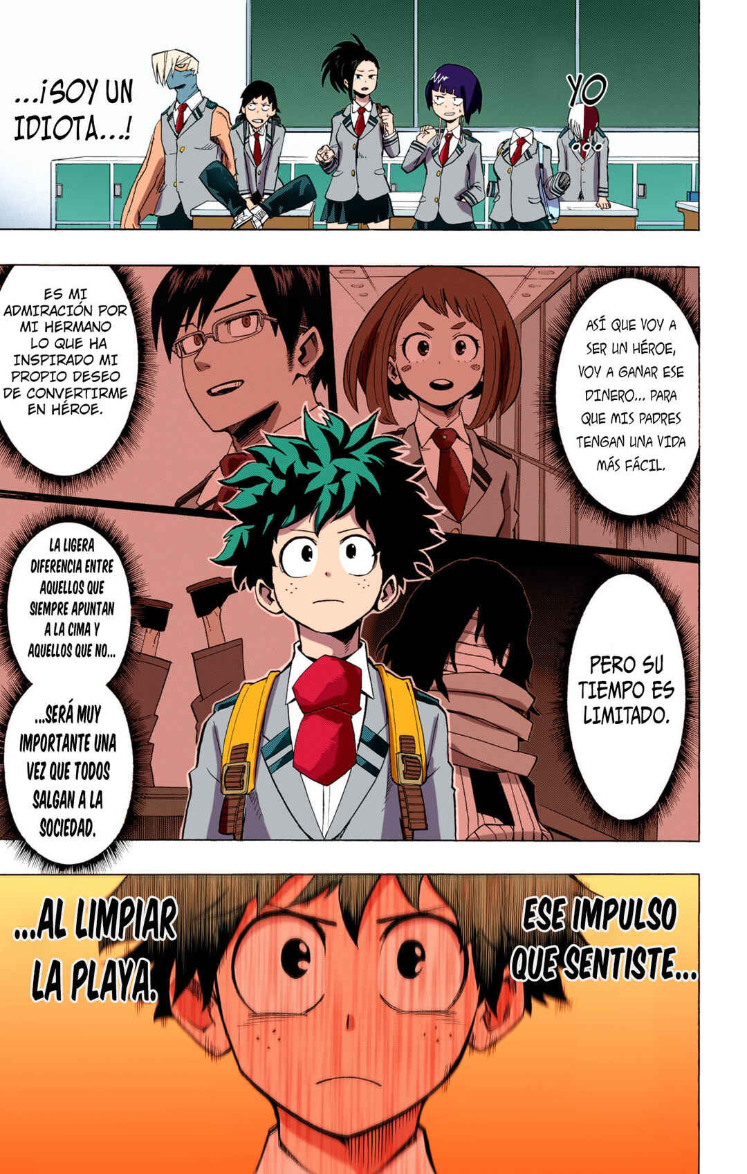 Boku no Hero Academia (Official Colored) Chapter 23 - Page 14