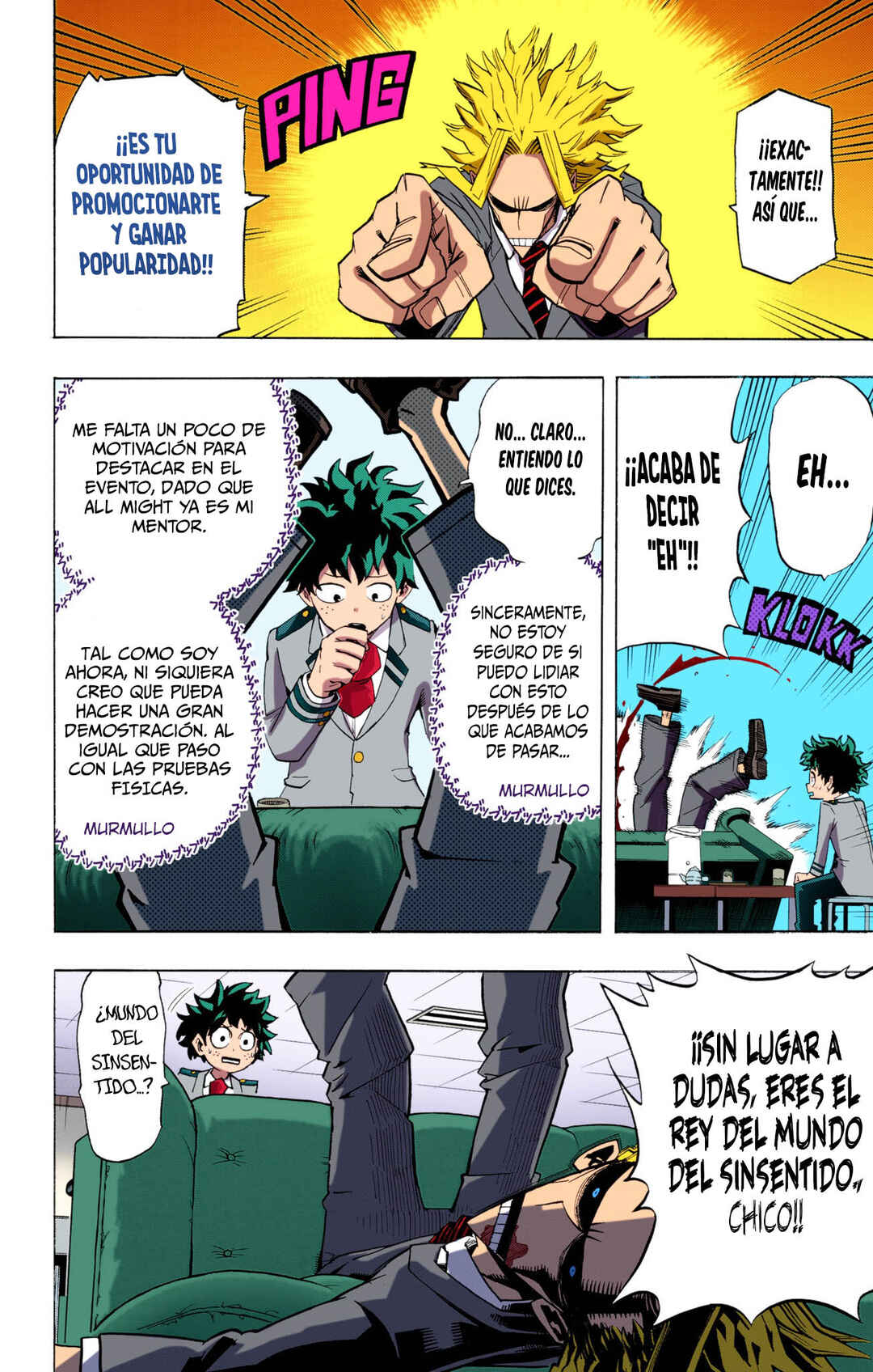 Boku no Hero Academia (Official Colored) Chapter 23 - Page 7