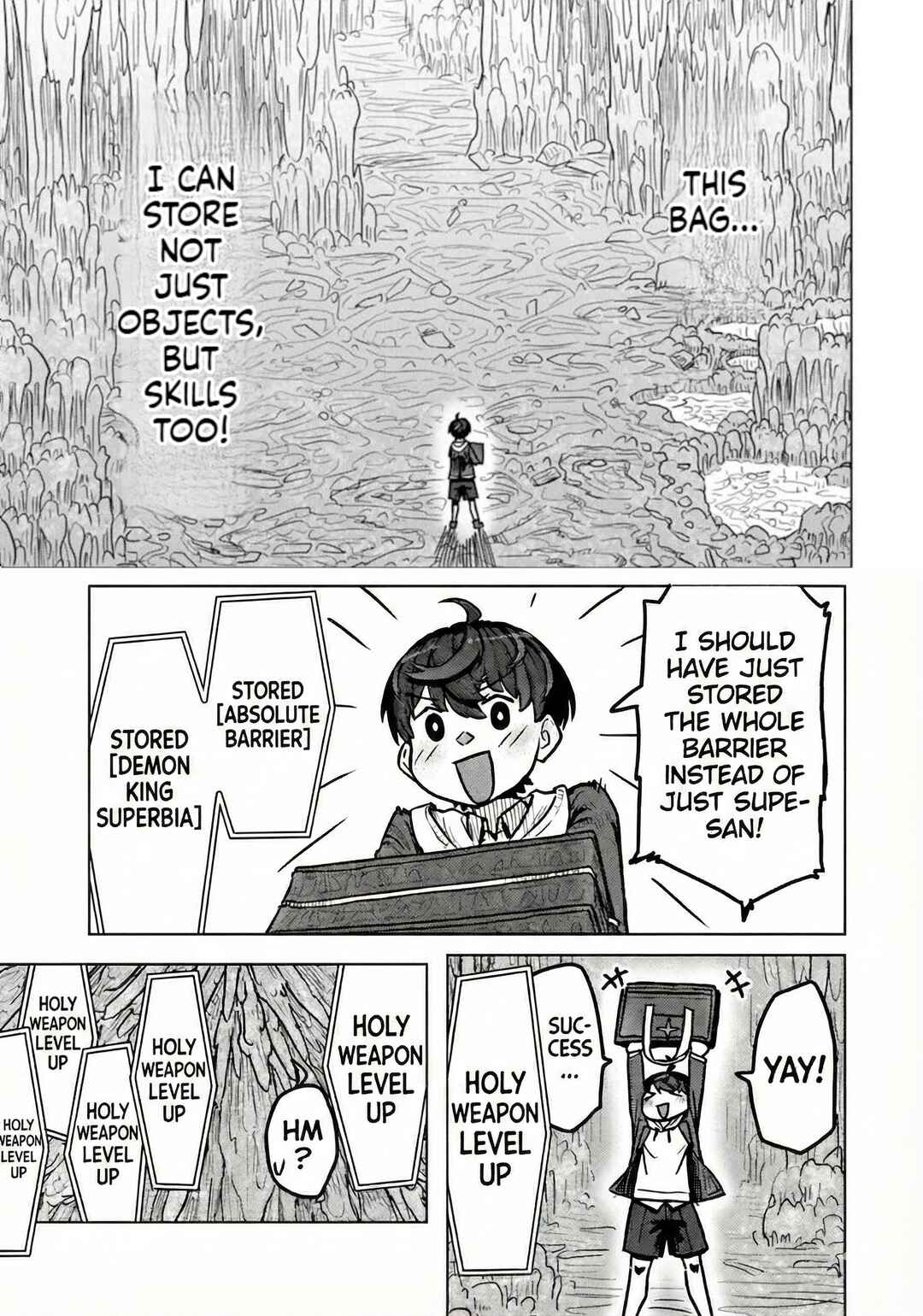 Kaban no Yuusha no Isekai Nonbiri Tabi ~Jitsuwa "Kaban" wa nani demo Kyuushuu Dekirushi, Nihon kara nandemo Toriyose ga Dekiru Cheat bukideshita~ Chapter 3 - Page 22
