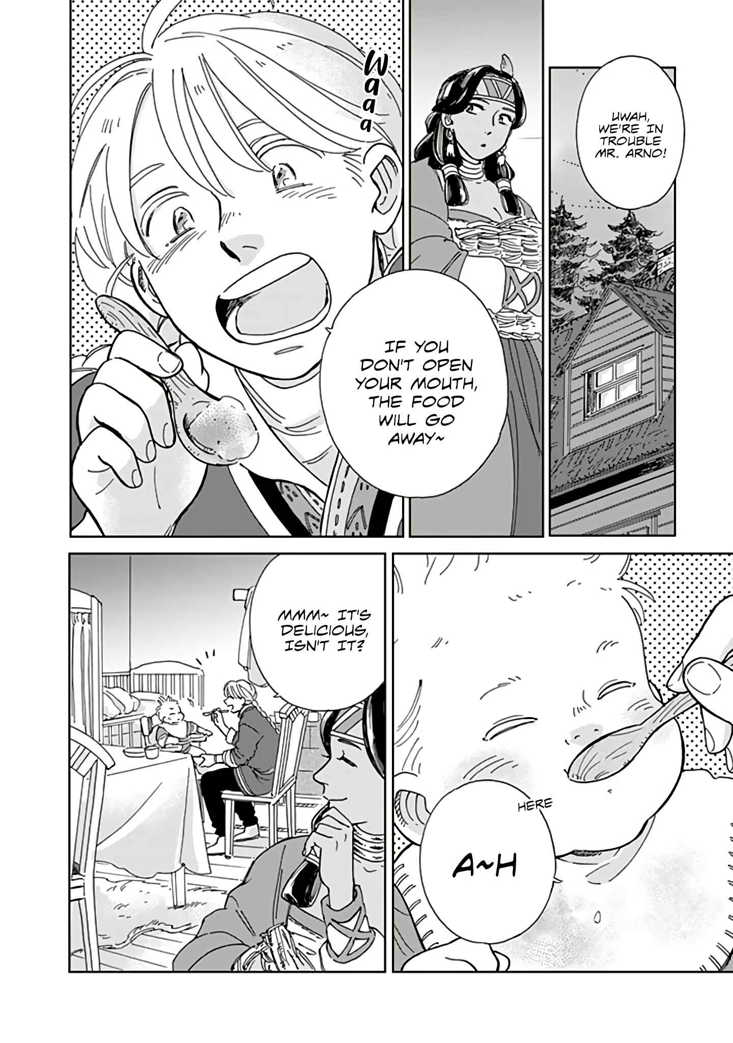 Hokuo Kizoku to Moukinzuma no Yukiguni Karigurashi Chapter 74 - Page 2