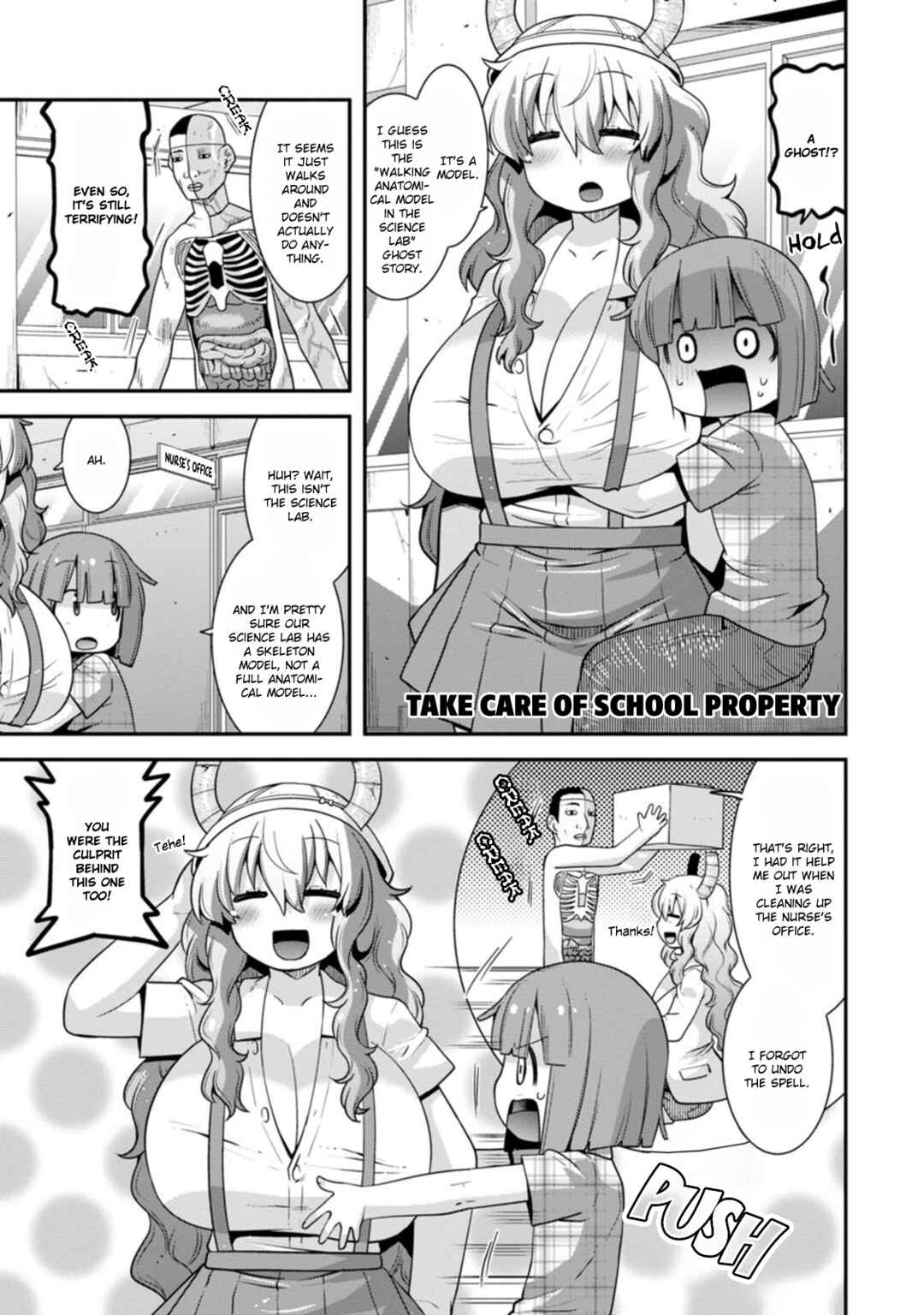 Kobayashi-san Chi no Maid Dragon - Lucoa wa Boku no ×× Desu Chapter 44 - Page 5