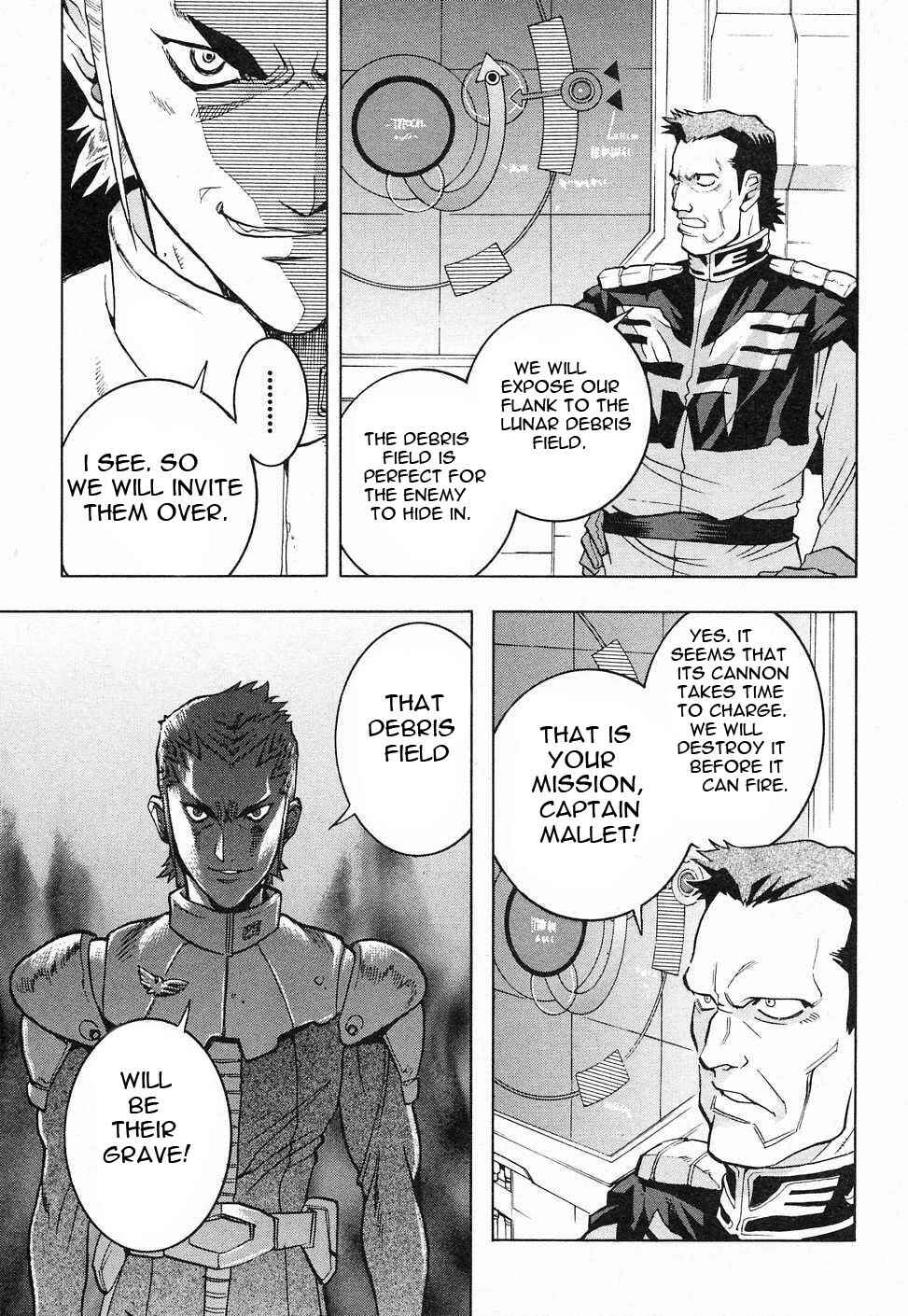 Mobile Suit Gundam Gaiden REBELLION: Space, at the End of a Flash... Chapter 5 - Page 12