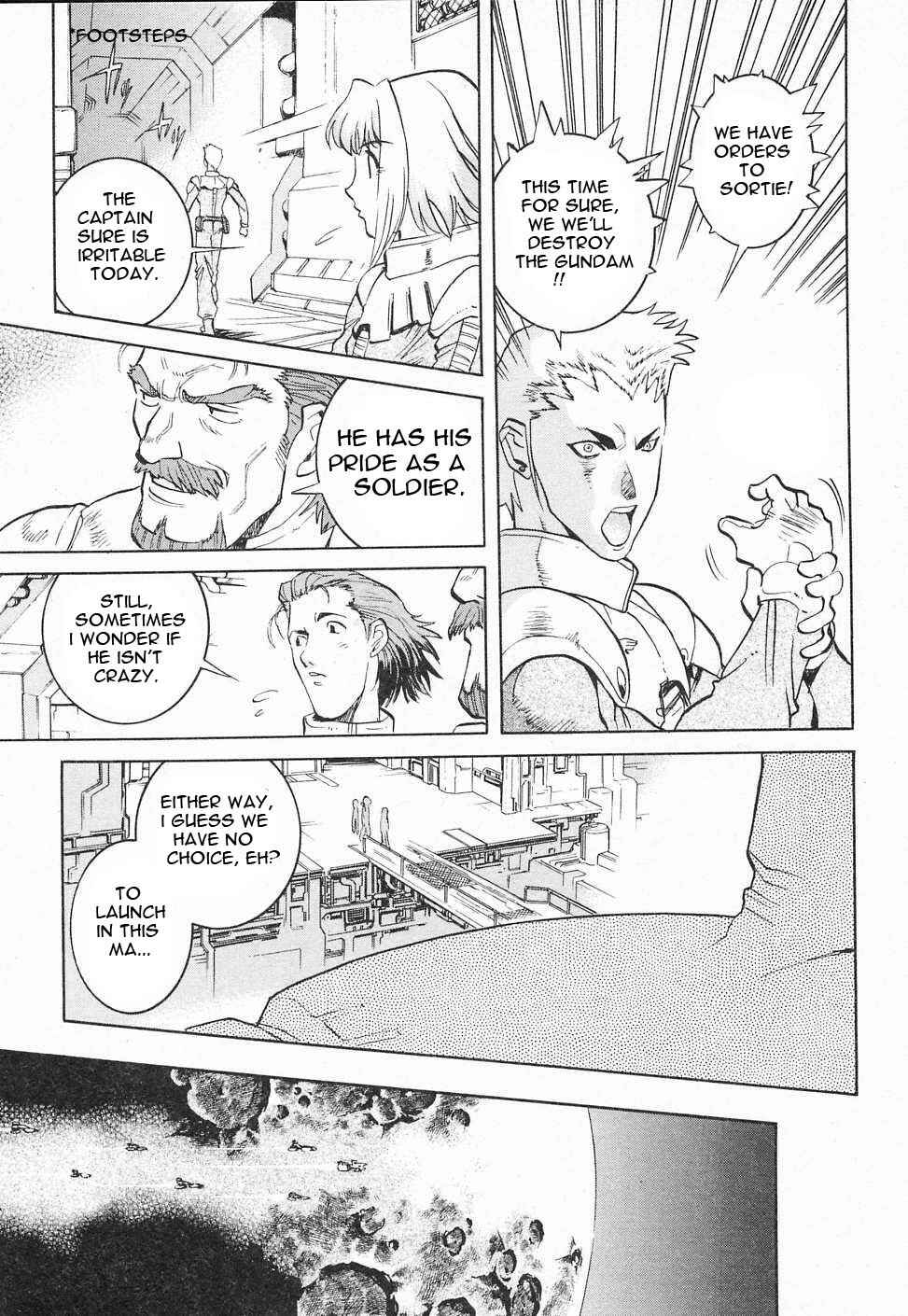 Mobile Suit Gundam Gaiden REBELLION: Space, at the End of a Flash... Chapter 5 - Page 16
