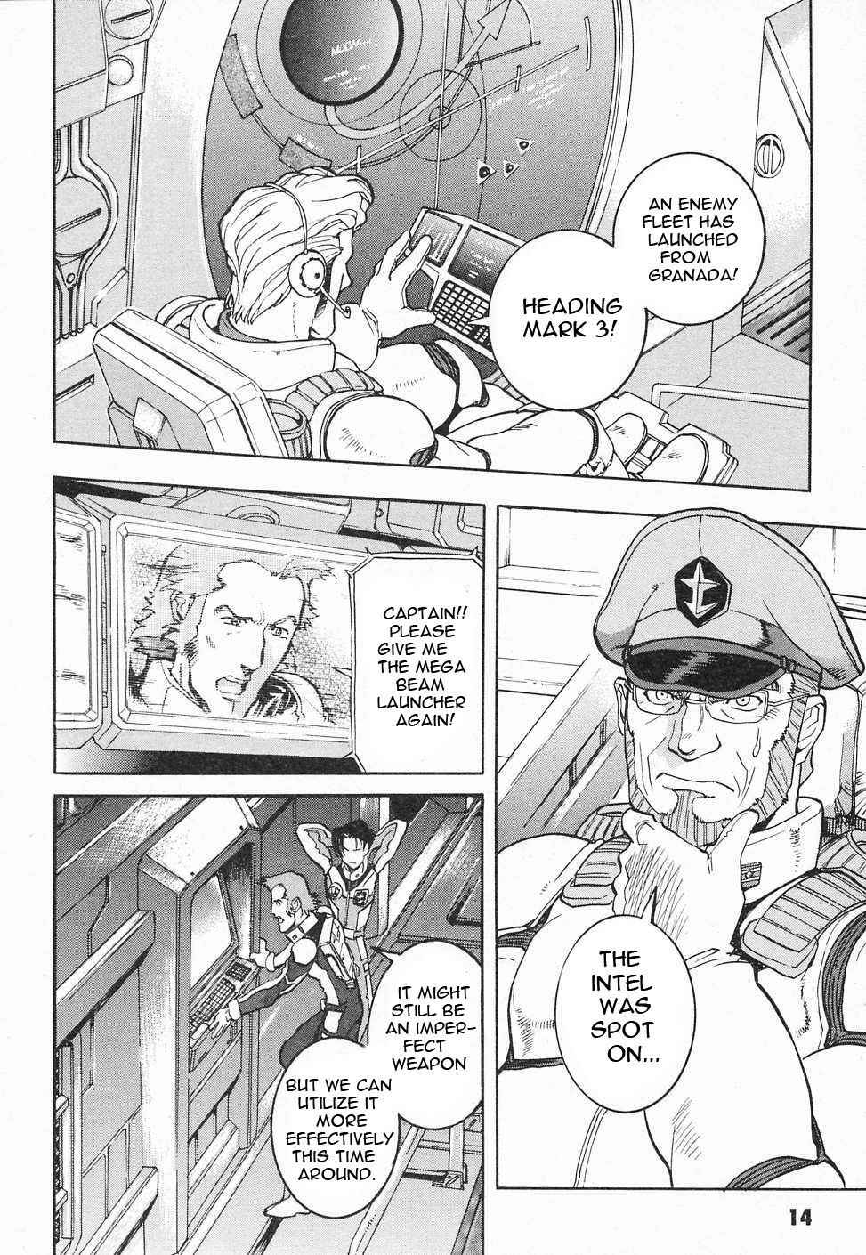 Mobile Suit Gundam Gaiden REBELLION: Space, at the End of a Flash... Chapter 5 - Page 17