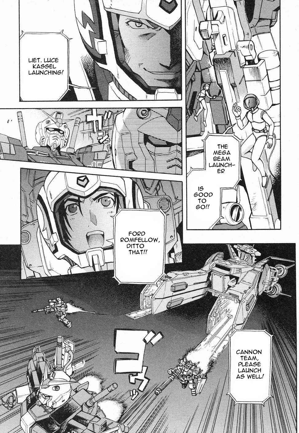 Mobile Suit Gundam Gaiden REBELLION: Space, at the End of a Flash... Chapter 5 - Page 20