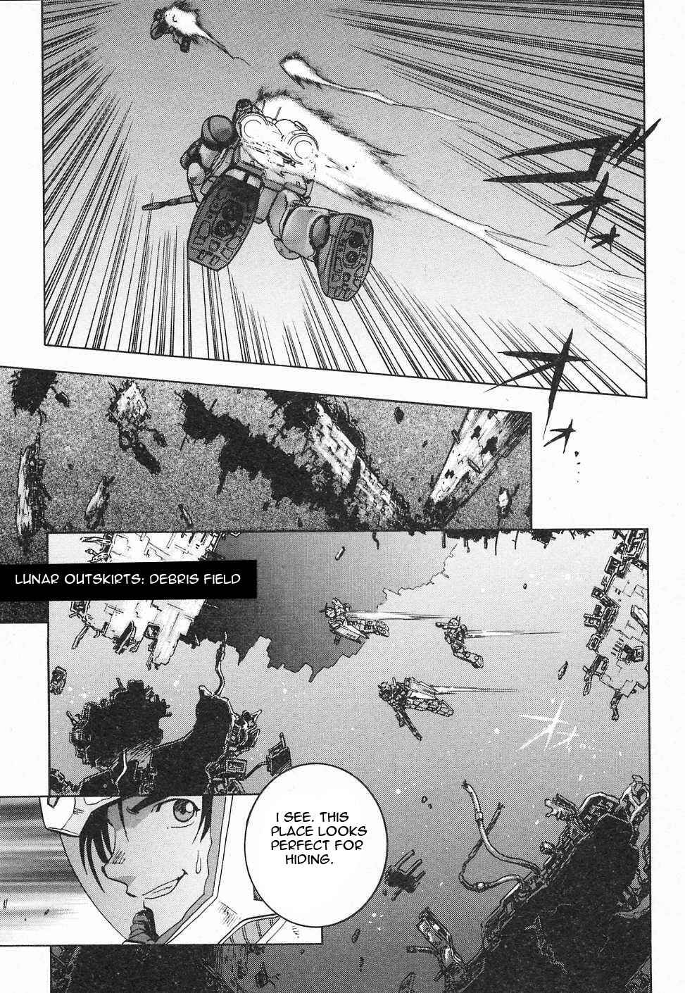 Mobile Suit Gundam Gaiden REBELLION: Space, at the End of a Flash... Chapter 5 - Page 22