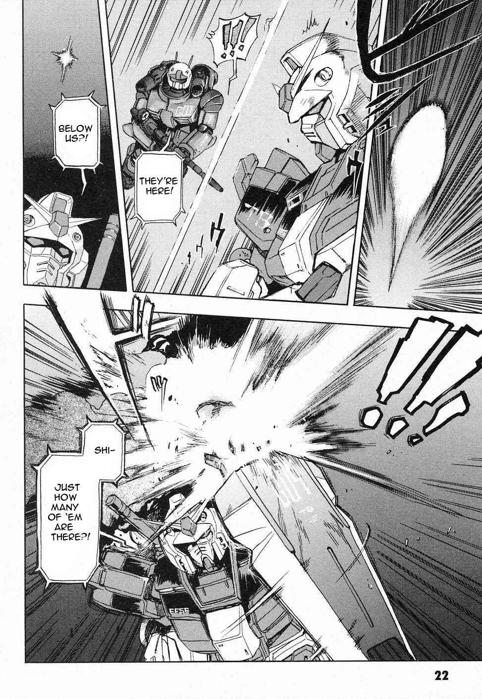 Mobile Suit Gundam Gaiden REBELLION: Space, at the End of a Flash... Chapter 5 - Page 25