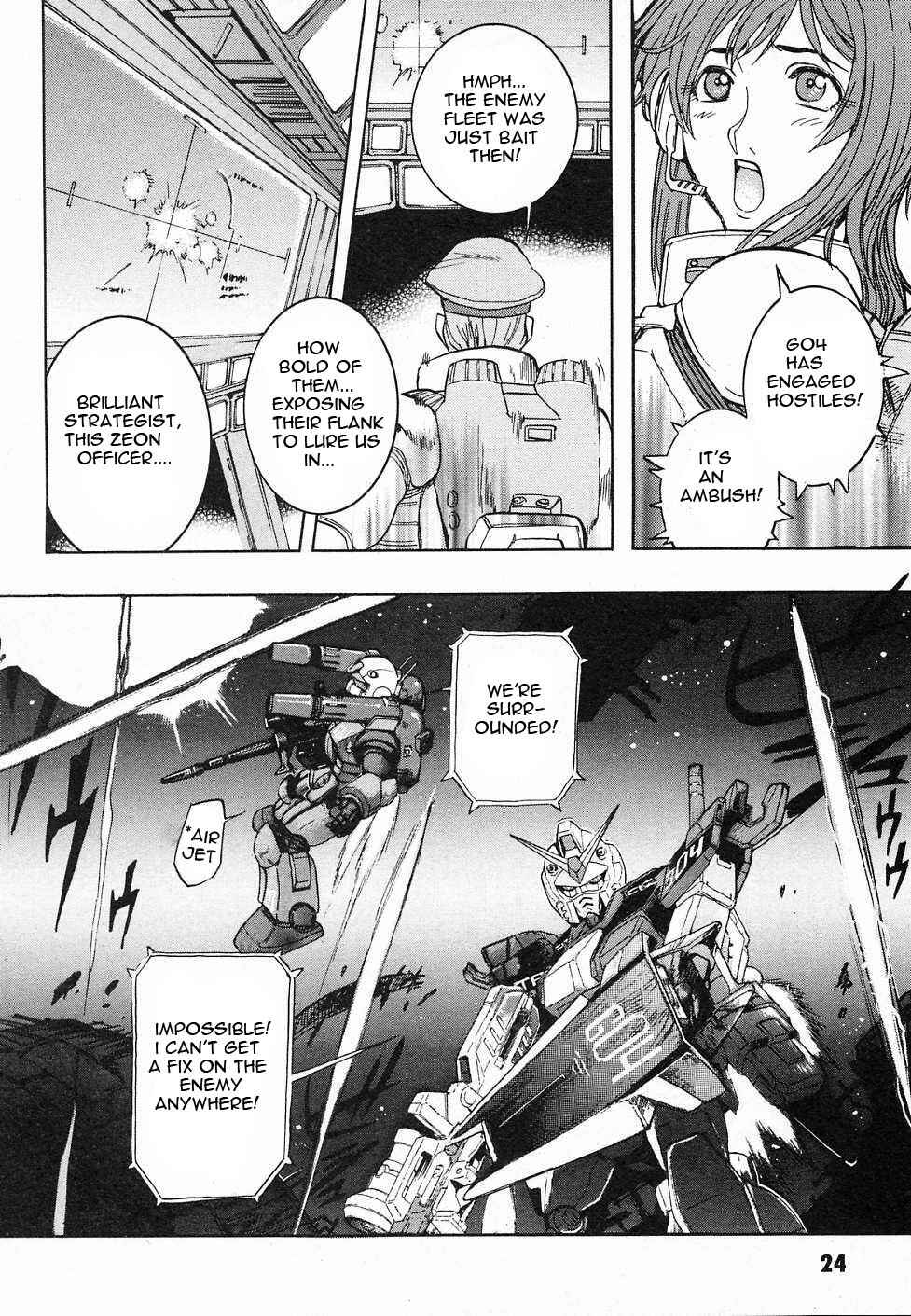 Mobile Suit Gundam Gaiden REBELLION: Space, at the End of a Flash... Chapter 5 - Page 27