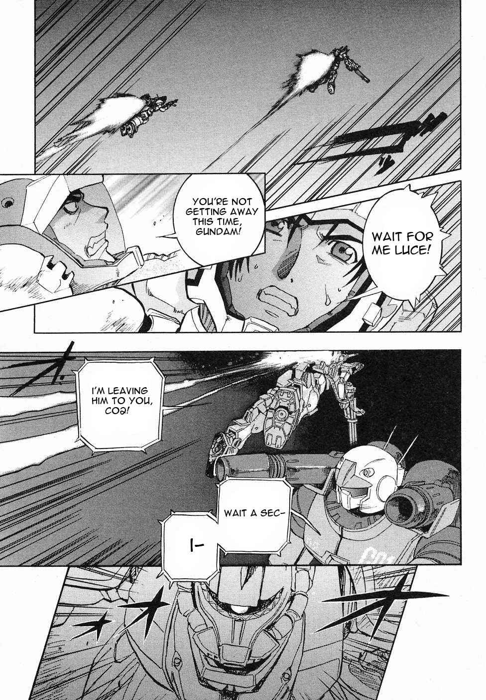 Mobile Suit Gundam Gaiden REBELLION: Space, at the End of a Flash... Chapter 5 - Page 28