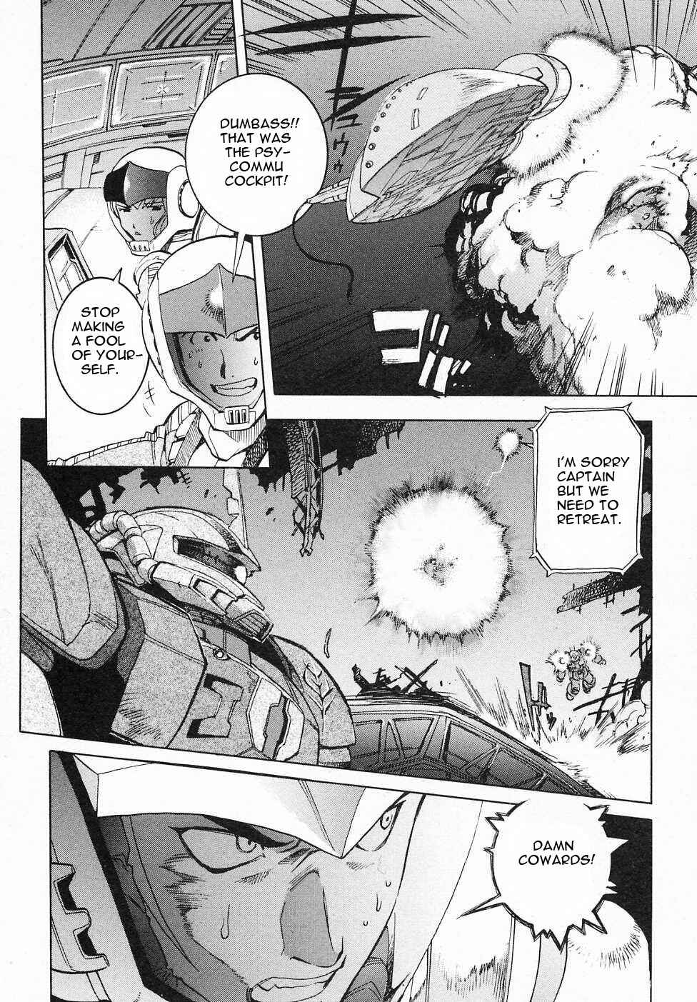 Mobile Suit Gundam Gaiden REBELLION: Space, at the End of a Flash... Chapter 5 - Page 37