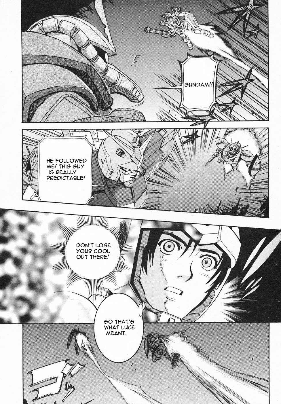 Mobile Suit Gundam Gaiden REBELLION: Space, at the End of a Flash... Chapter 5 - Page 38