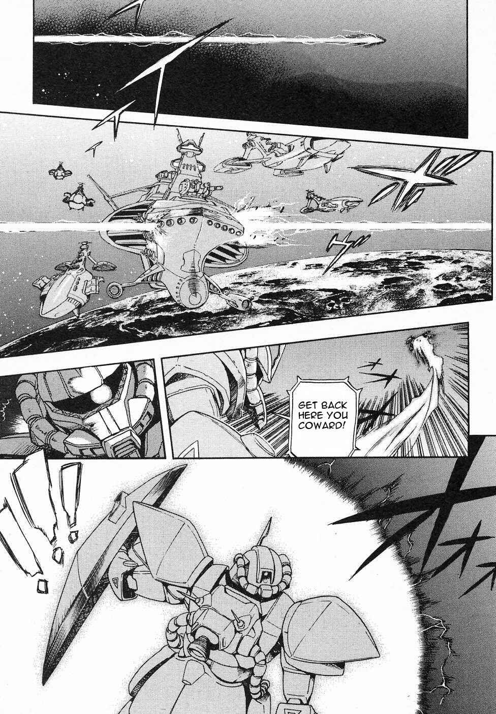 Mobile Suit Gundam Gaiden REBELLION: Space, at the End of a Flash... Chapter 5 - Page 42