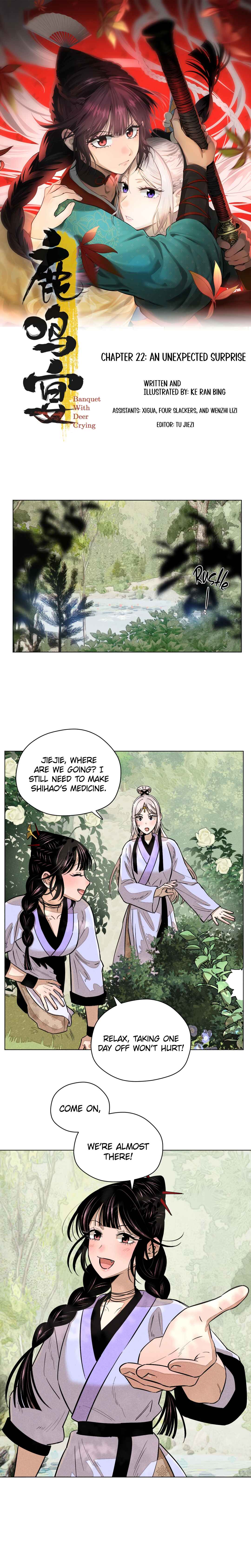 Banquet With Deer Crying Chapter 22.1 - Page 1