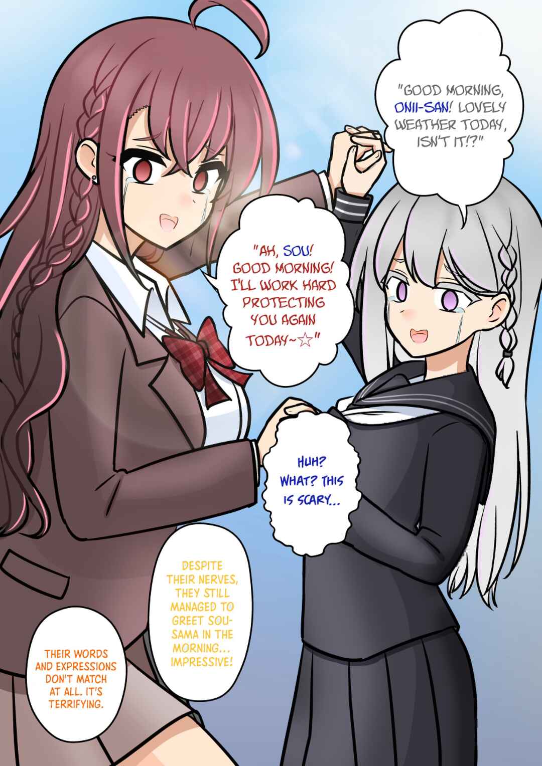 Danjo-hi 1:39 no Heikou Sekai wa Omoi no Hoka Futsuu (Fan Colored) Chapter 148 - Page 6