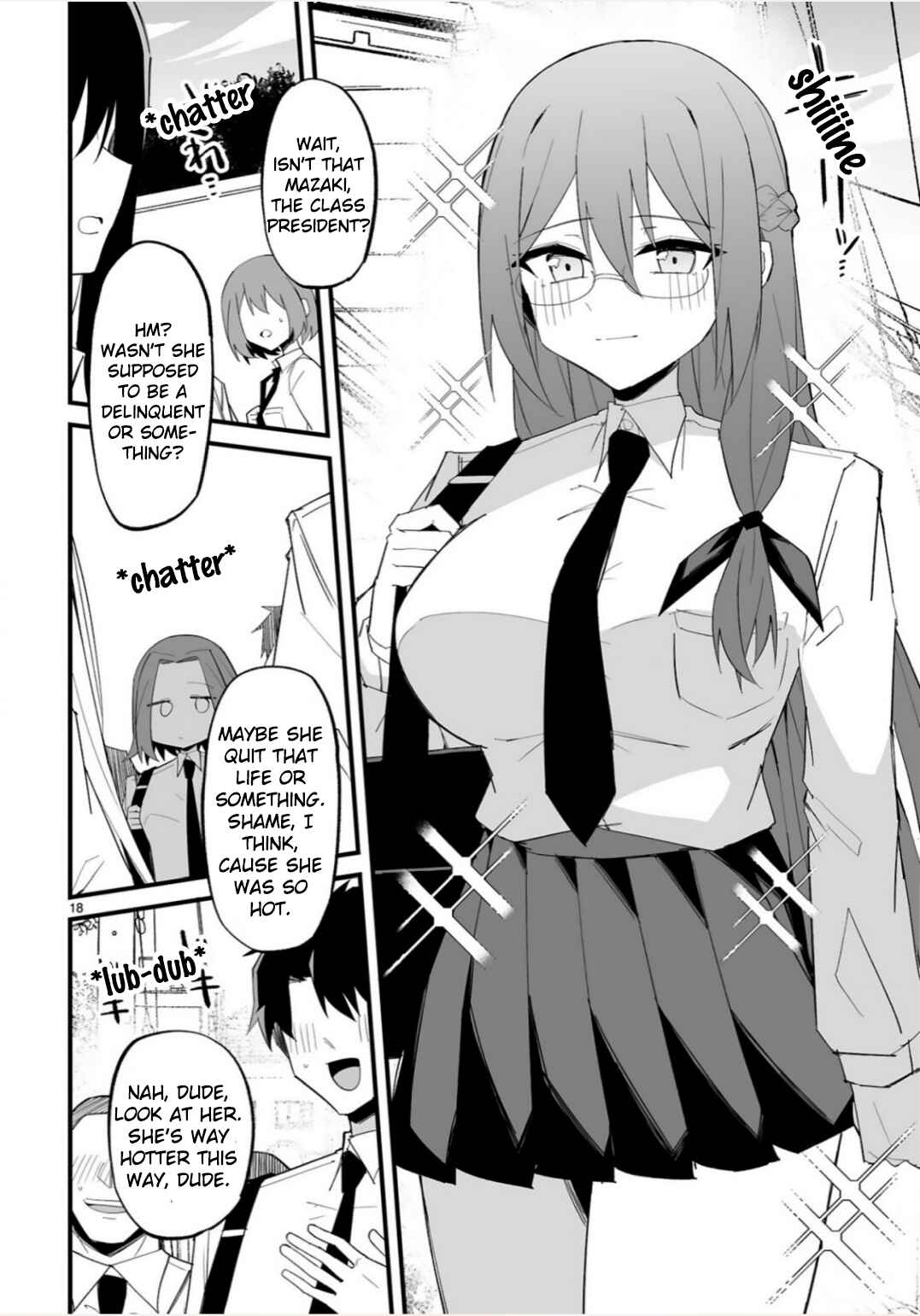 Iinchou Desu ga Furyou ni Naru Hodo Koi Shitemasu! Chapter 18 - Page 18