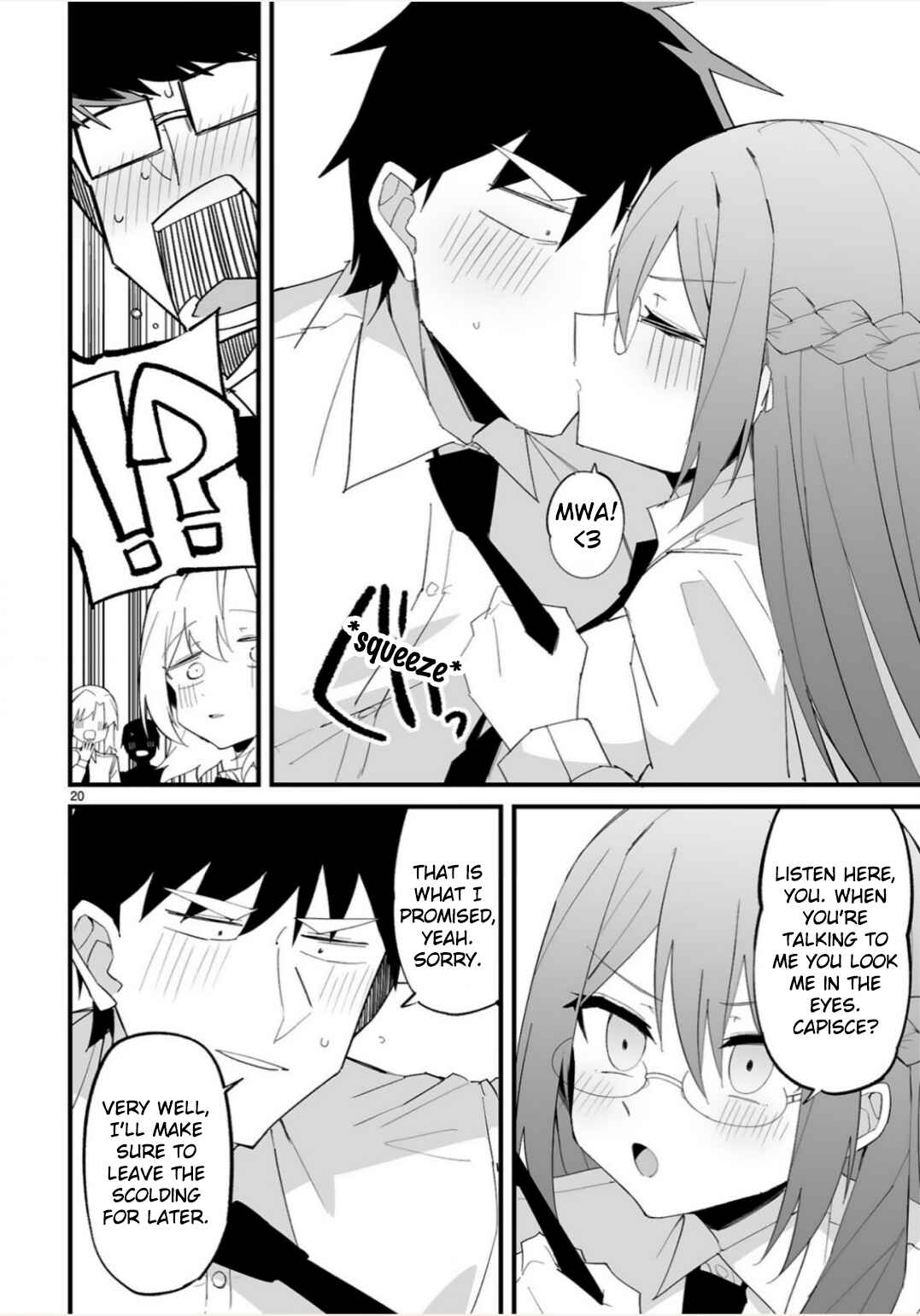 Iinchou Desu ga Furyou ni Naru Hodo Koi Shitemasu! Chapter 18 - Page 20