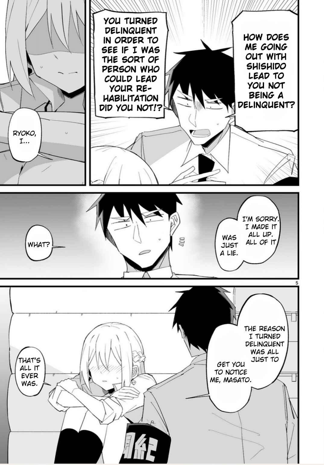 Iinchou Desu ga Furyou ni Naru Hodo Koi Shitemasu! Chapter 18 - Page 5