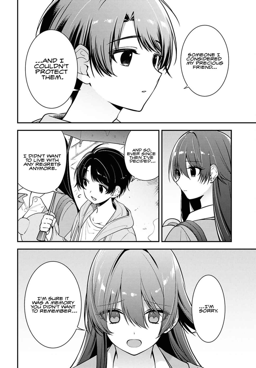 Tonari no Seki no Yankee Shimizu-san ga Kami wo Kuroku Sometekita Chapter 8.2 - Page 3
