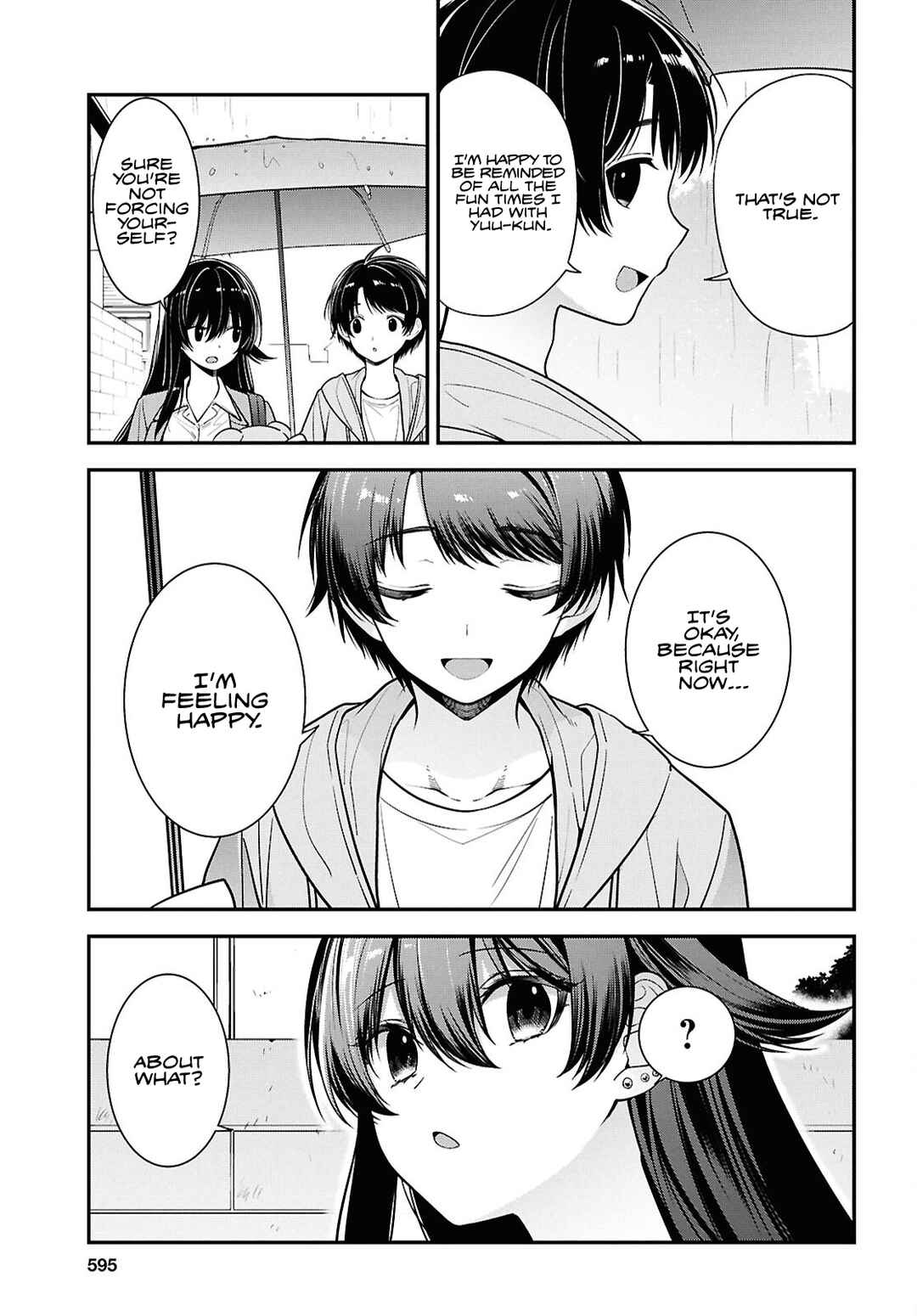 Tonari no Seki no Yankee Shimizu-san ga Kami wo Kuroku Sometekita Chapter 8.2 - Page 4