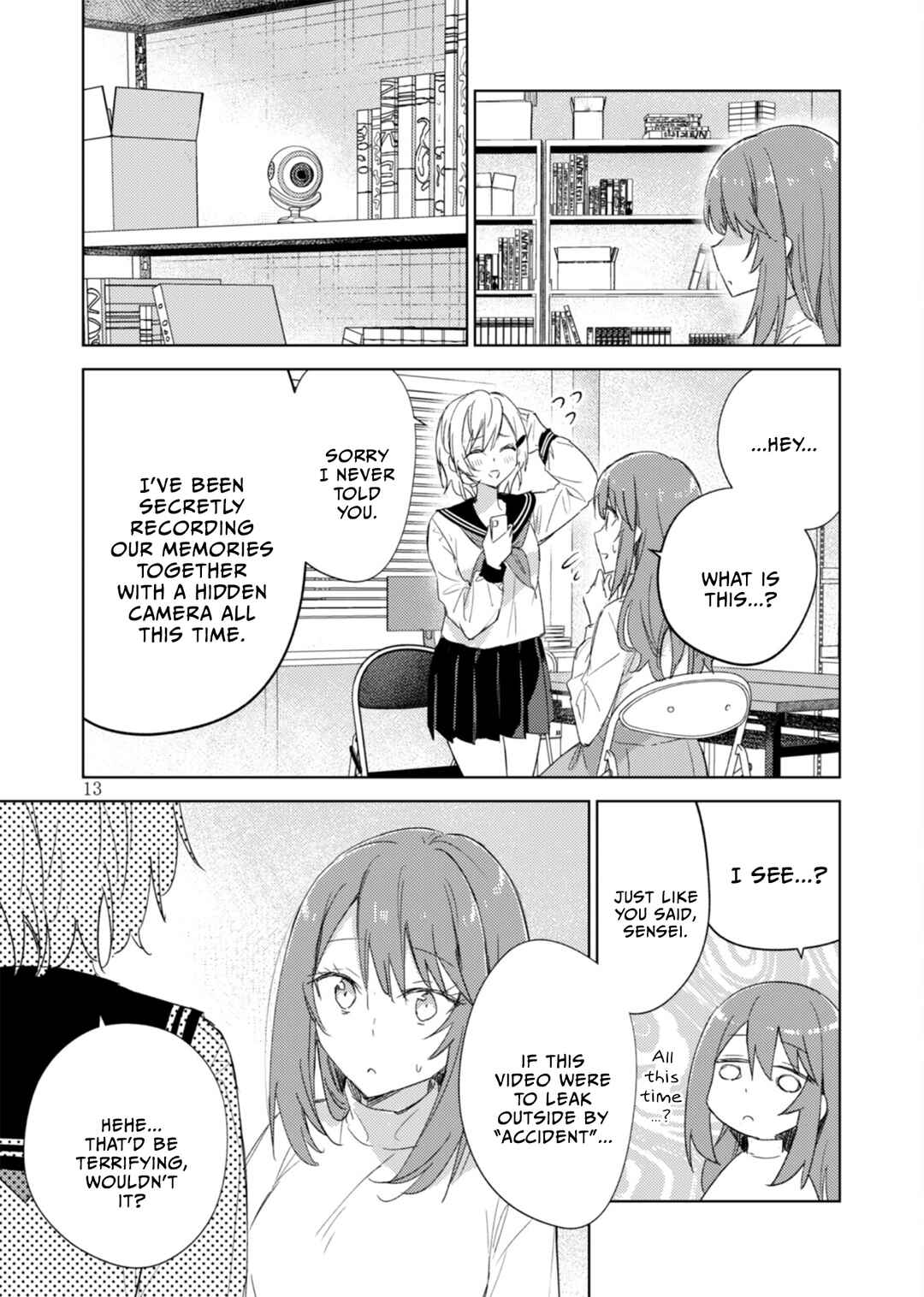 Circle 「Yurika」 Yuri Anthology 3 Furachina Keiyaku x Kimiiro Stellarium Chapter 1 - Page 13