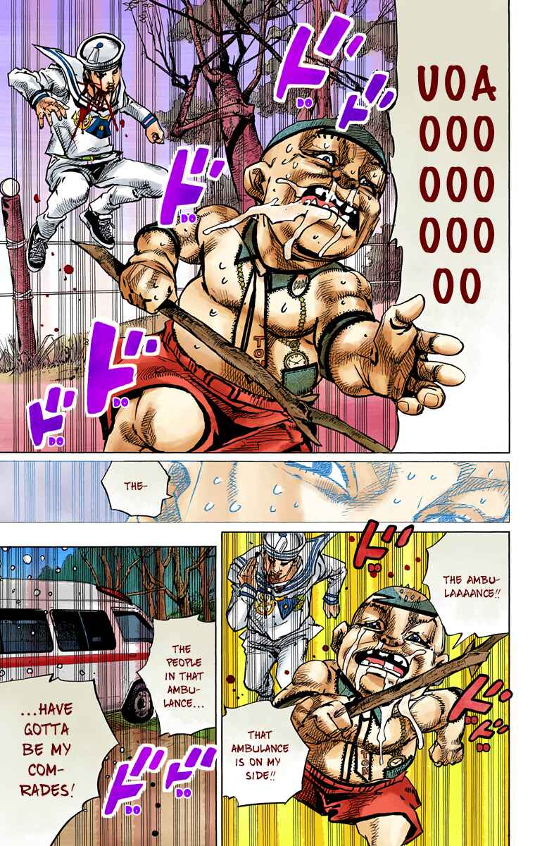 JoJo no Kimyou na Bouken: Part 8 - JoJolion Color-ban Chapter 76 - Page 11