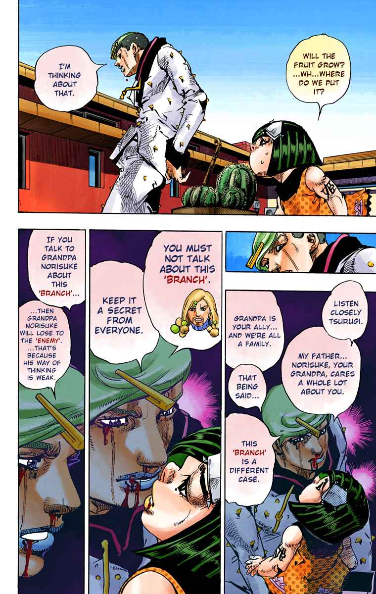 JoJo no Kimyou na Bouken: Part 8 - JoJolion Color-ban Chapter 76 - Page 35
