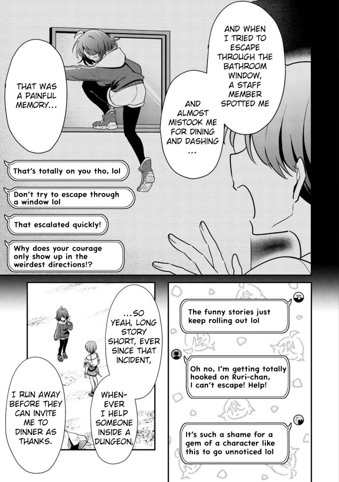 [Hihou] Komyuryoku 0 Otaku Shoujo, Dragon wo One Punch de Shizumete Yuumei Haishinsha wo Tasuketara Fuhon'i Buzz ga Tomaranai Chapter 4 - Page 14