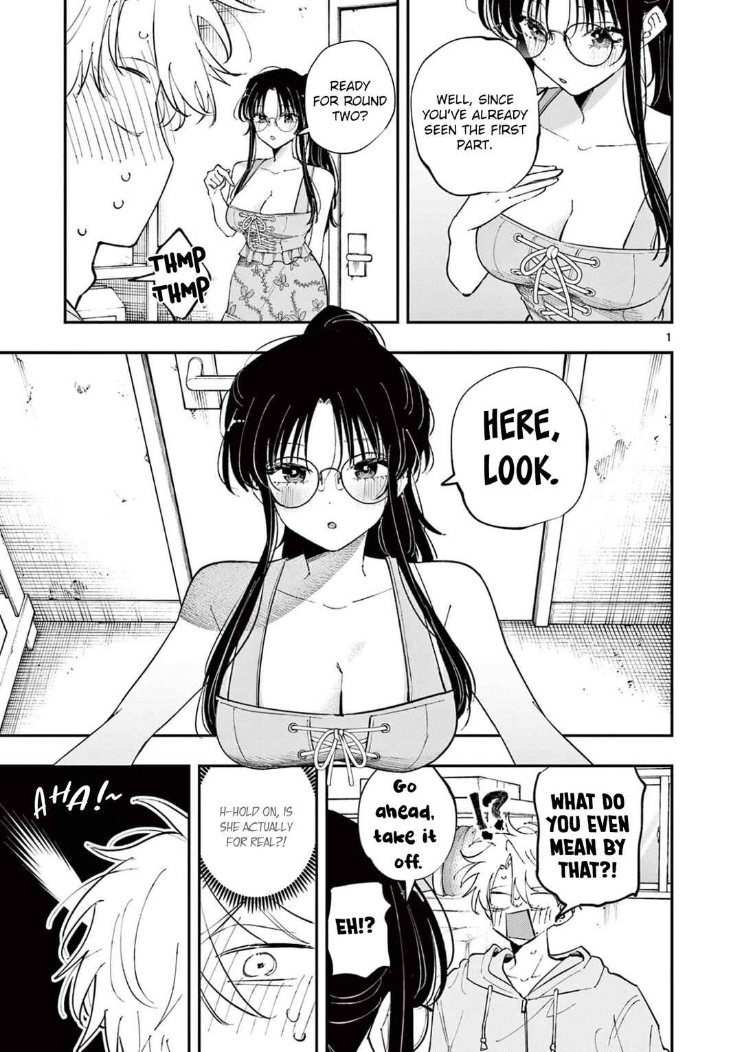 Tonari no Seki no Yatsu ga Souiu Me de Mitekuru Chapter 70 - Page 1
