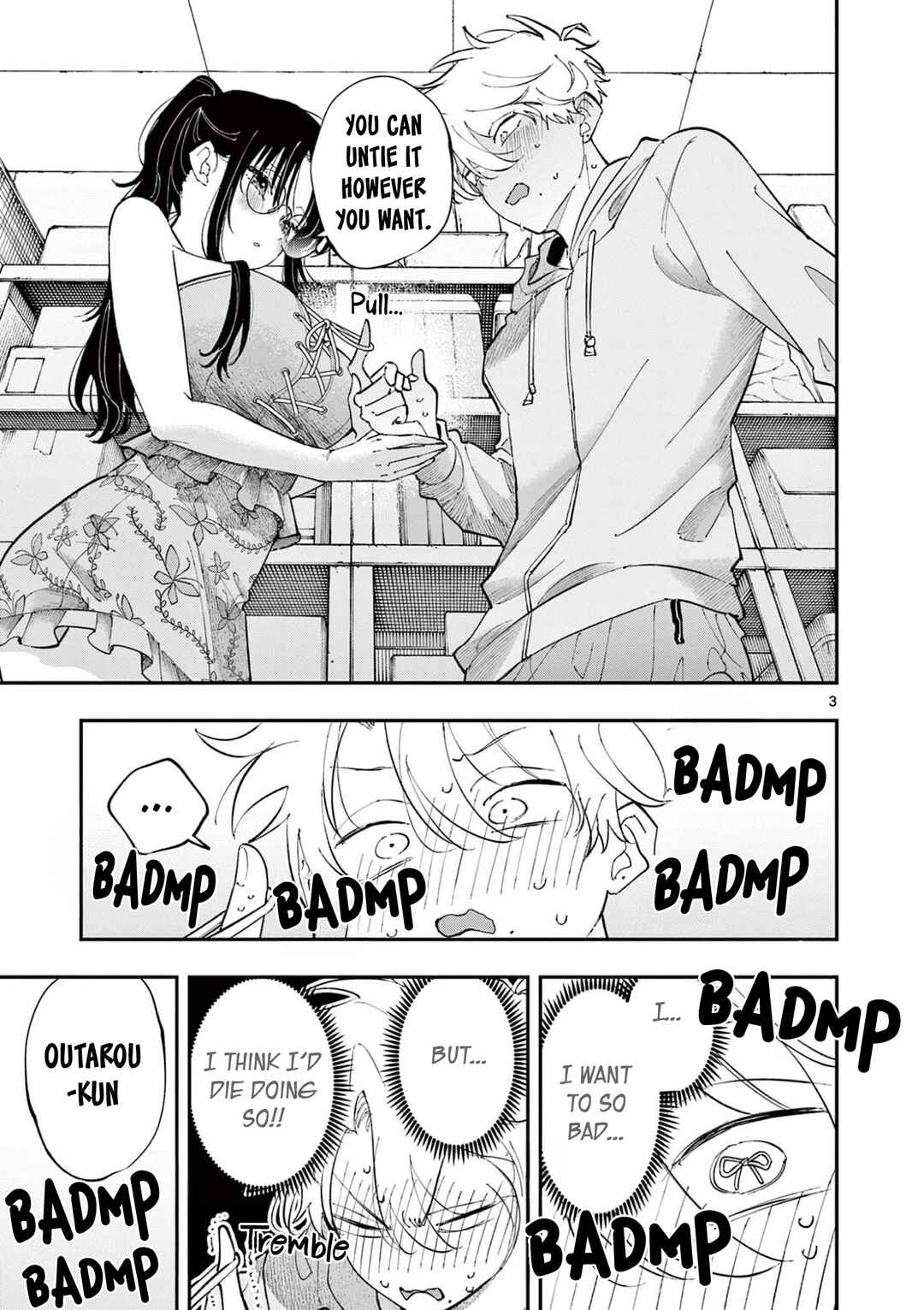 Tonari no Seki no Yatsu ga Souiu Me de Mitekuru Chapter 70 - Page 3
