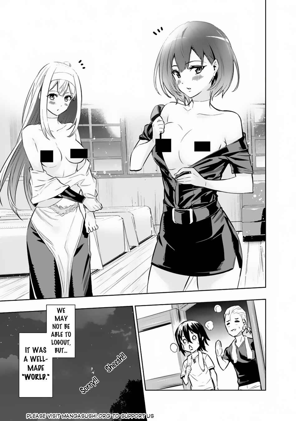 Logout Shita no wa VRMMO ja Naku Honmono no Isekai deshita: Genjitsu ni Modotte mo Status ga Kowareteiru Ken Chapter 1 - Page 21