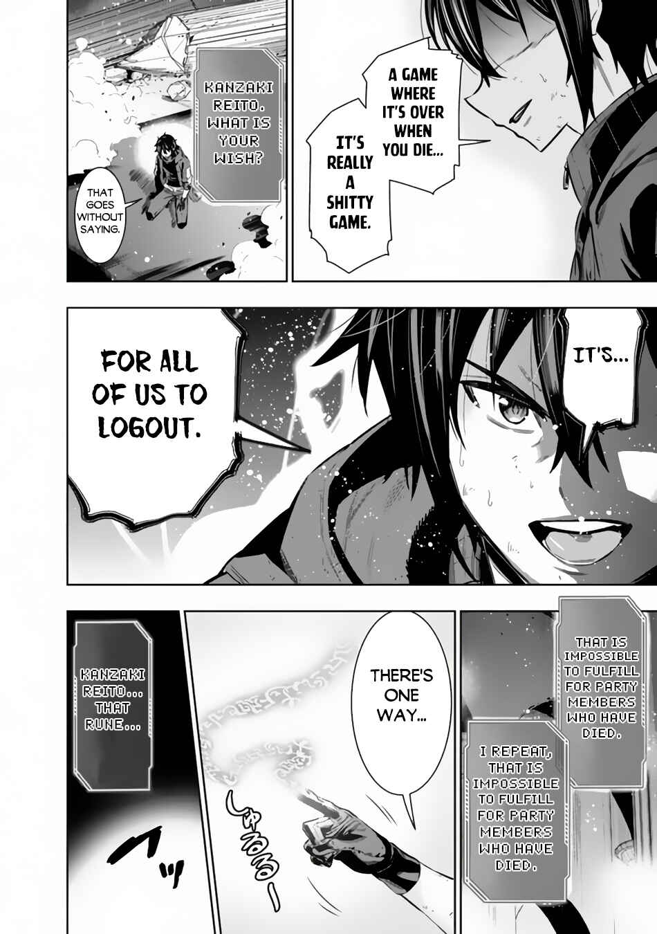 Logout Shita no wa VRMMO ja Naku Honmono no Isekai deshita: Genjitsu ni Modotte mo Status ga Kowareteiru Ken Chapter 1 - Page 40