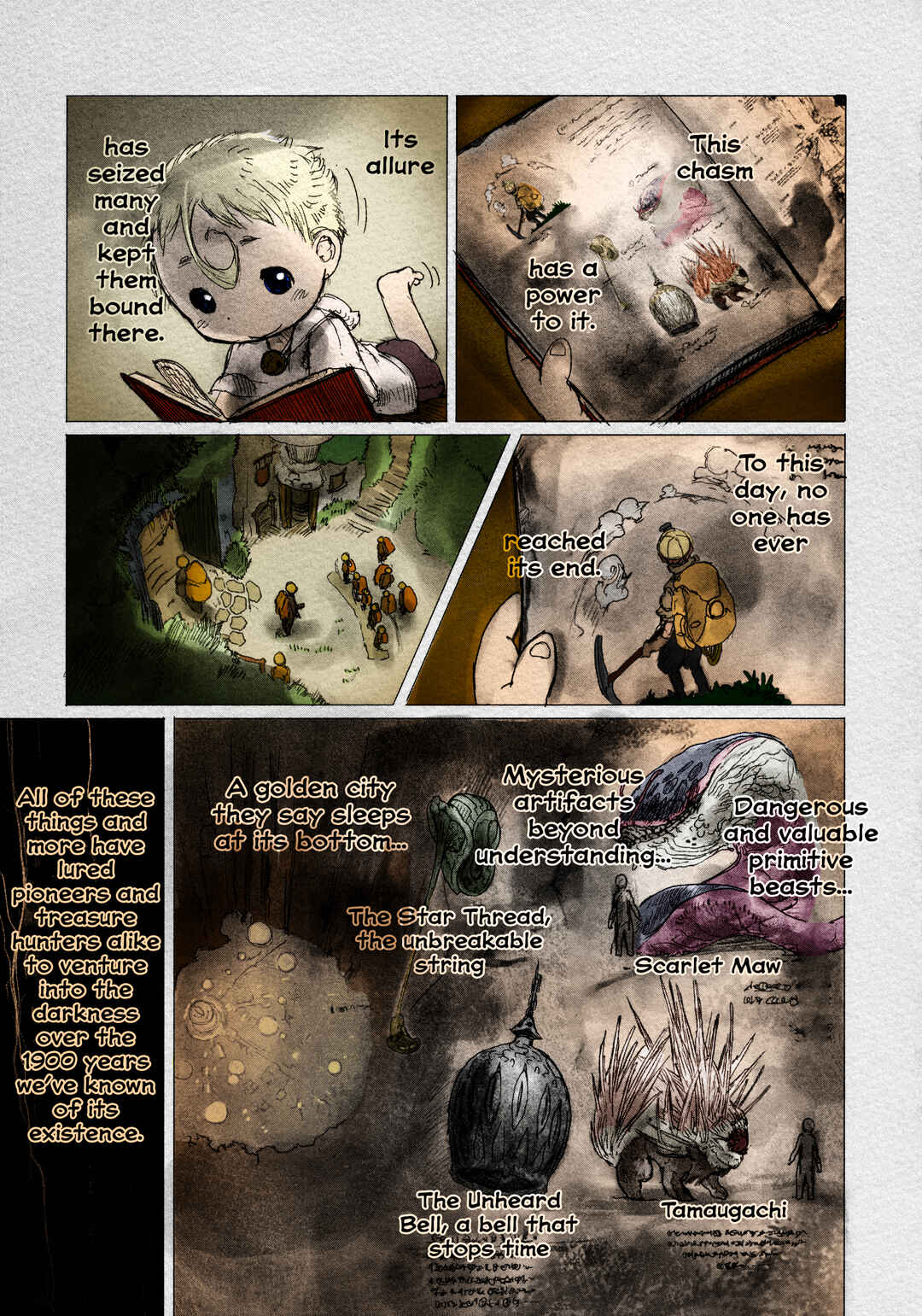 Made In Abyss (Fan Colored) Chapter 1 - Page 29