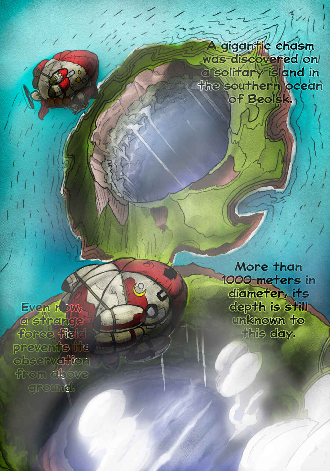 Made In Abyss (Fan Colored) Chapter 1 - Page 9