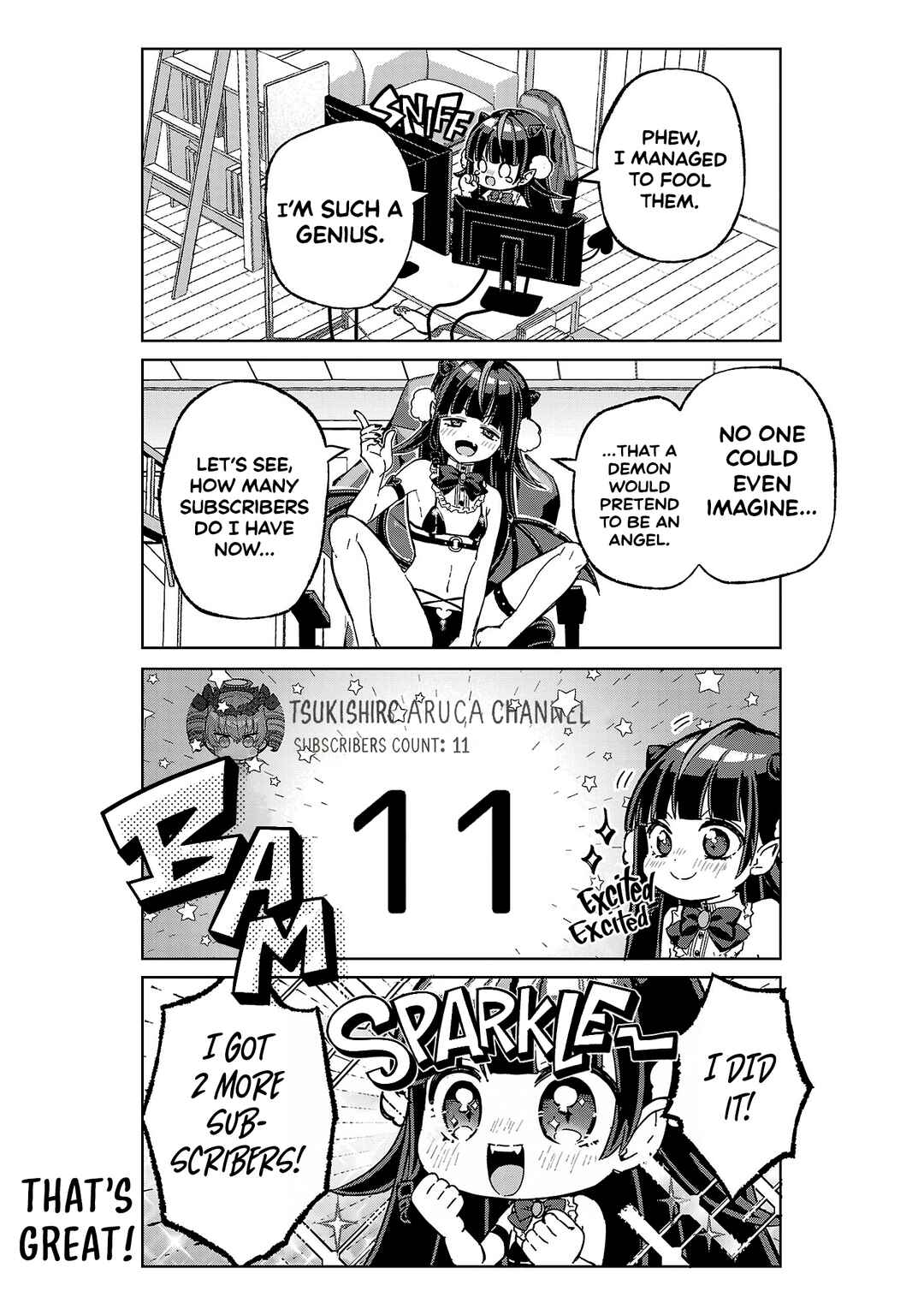 Devituber!! ~Tsukishiro Arca wa Vtuber de Maou wo Mezasu!~ Chapter 1 - Page 10