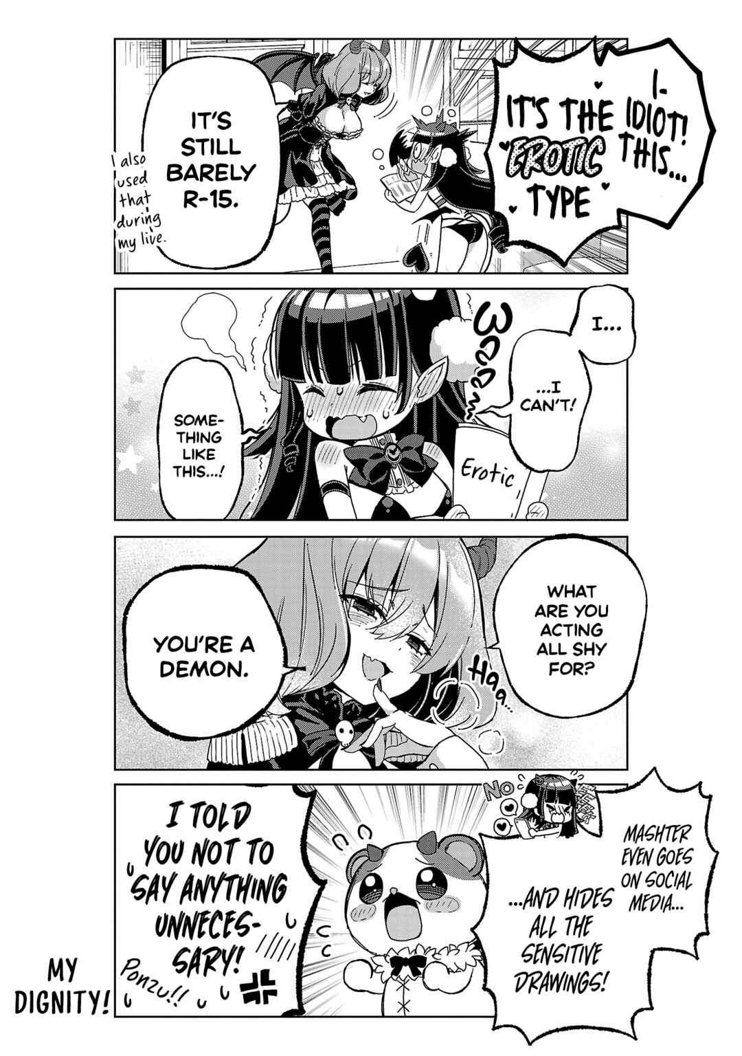 Devituber!! ~Tsukishiro Arca wa Vtuber de Maou wo Mezasu!~ Chapter 1 - Page 18