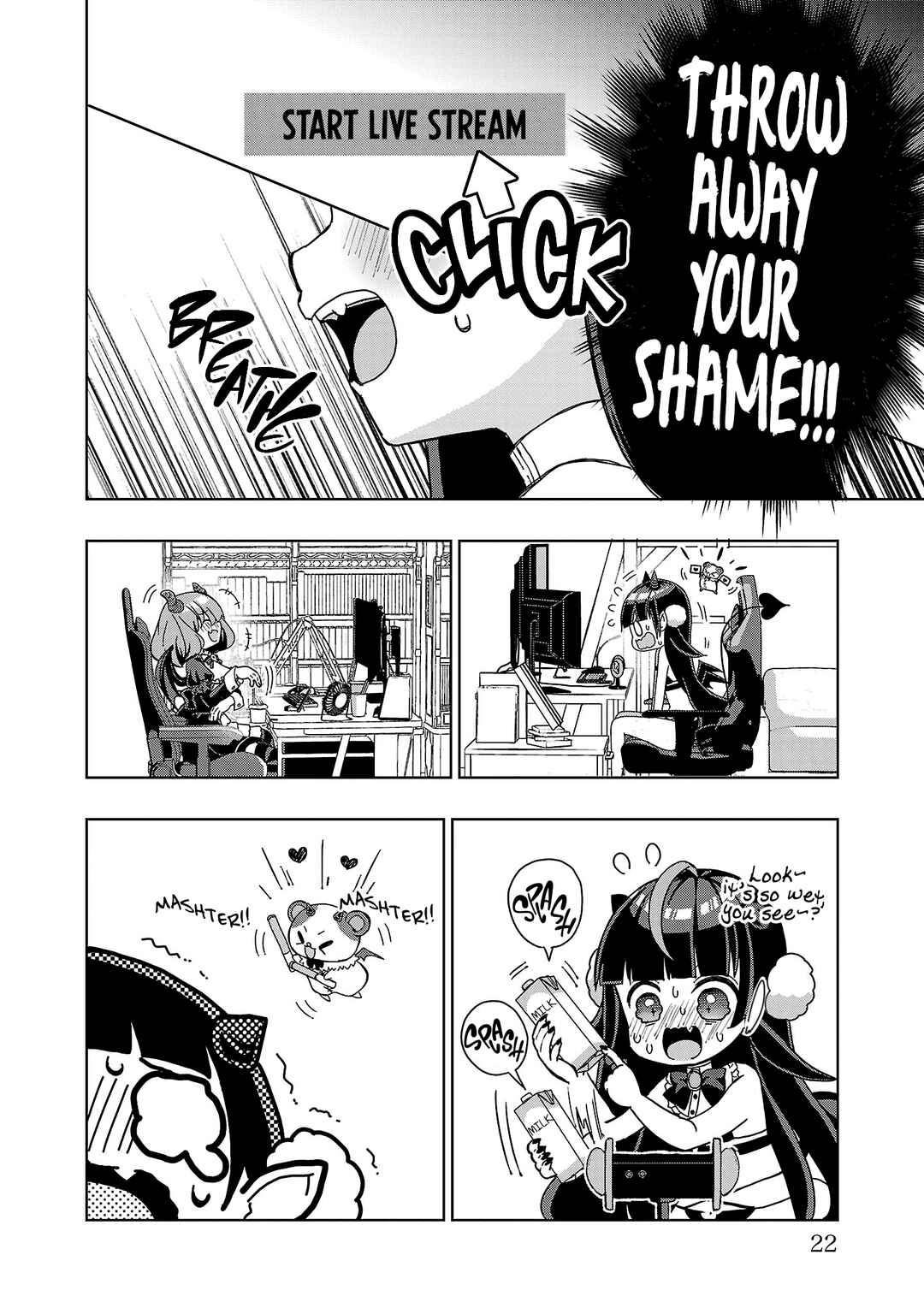 Devituber!! ~Tsukishiro Arca wa Vtuber de Maou wo Mezasu!~ Chapter 1 - Page 24