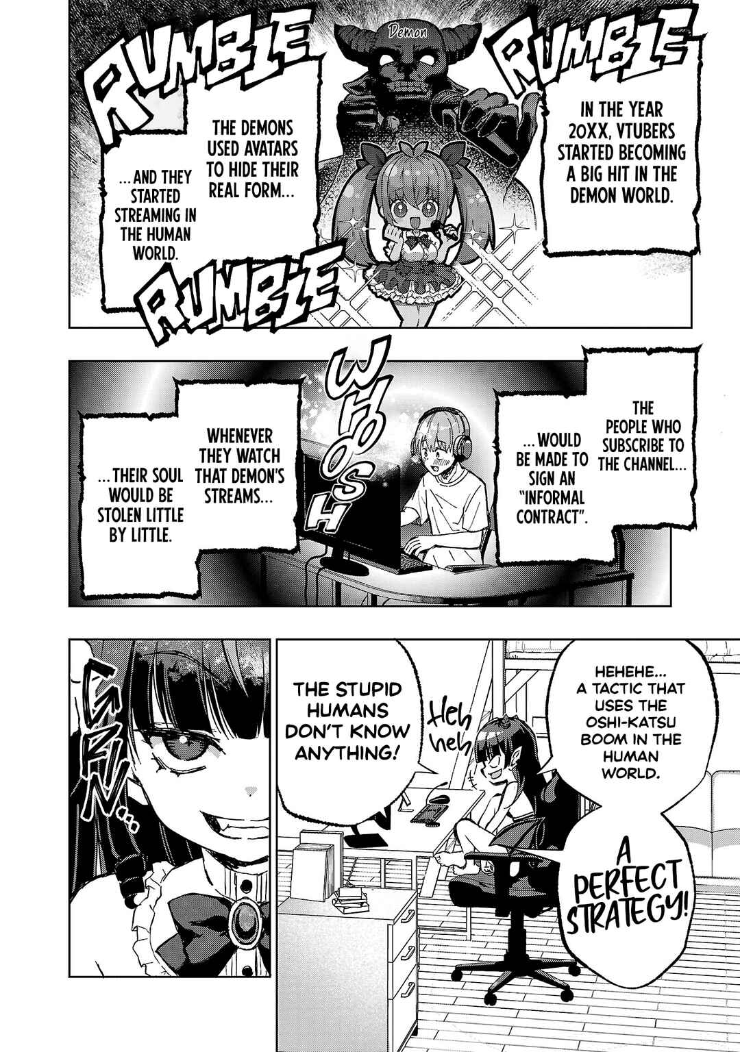 Devituber!! ~Tsukishiro Arca wa Vtuber de Maou wo Mezasu!~ Chapter 1 - Page 8
