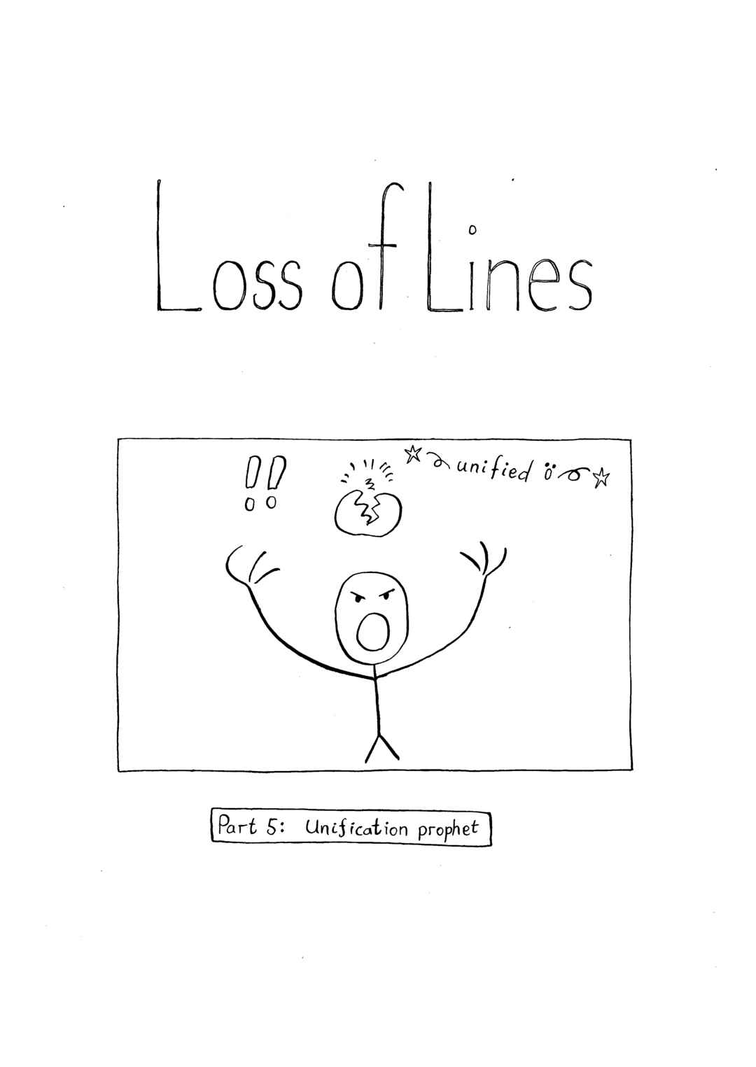 Loss of lines Chapter 5 - Page 1